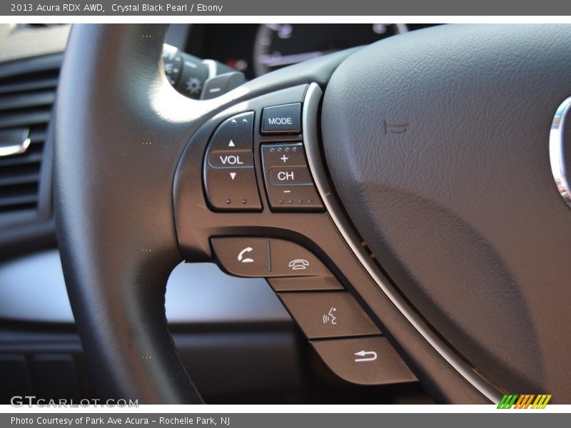 Crystal Black Pearl / Ebony 2013 Acura RDX AWD