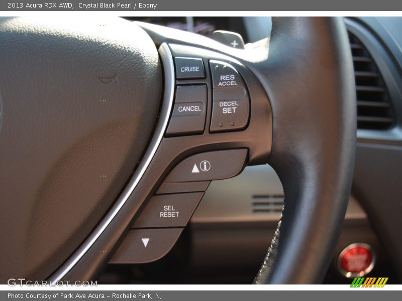 Crystal Black Pearl / Ebony 2013 Acura RDX AWD
