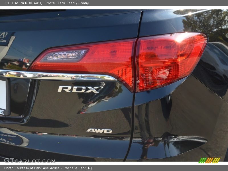 Crystal Black Pearl / Ebony 2013 Acura RDX AWD