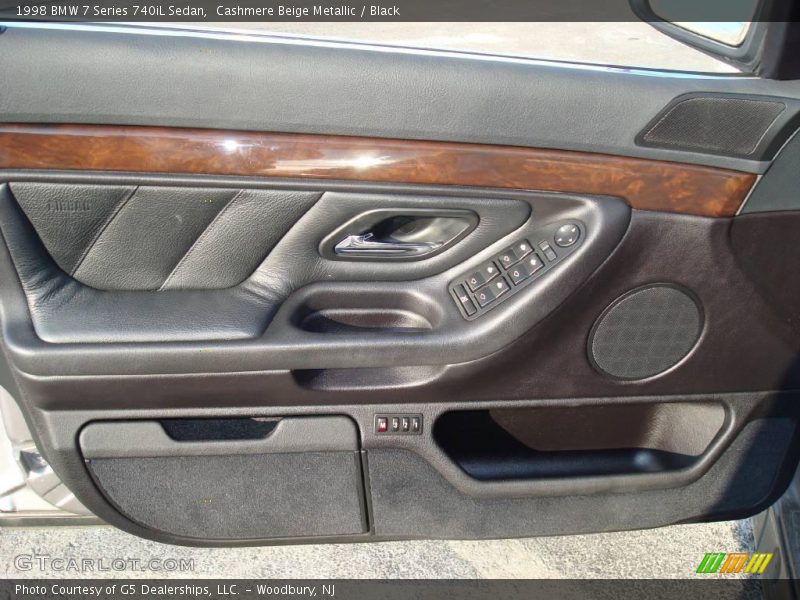 Cashmere Beige Metallic / Black 1998 BMW 7 Series 740iL Sedan