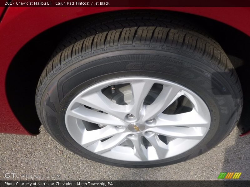 Cajun Red Tintcoat / Jet Black 2017 Chevrolet Malibu LT