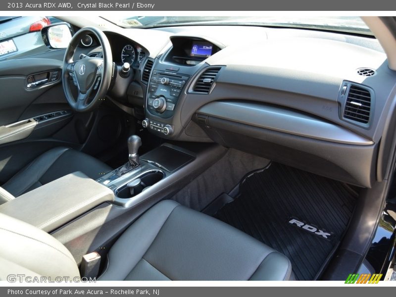 Crystal Black Pearl / Ebony 2013 Acura RDX AWD