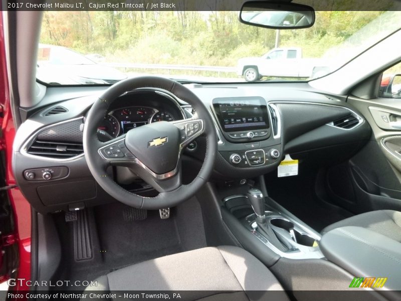 Cajun Red Tintcoat / Jet Black 2017 Chevrolet Malibu LT