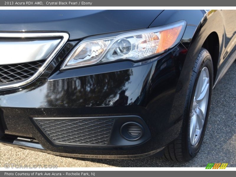 Crystal Black Pearl / Ebony 2013 Acura RDX AWD