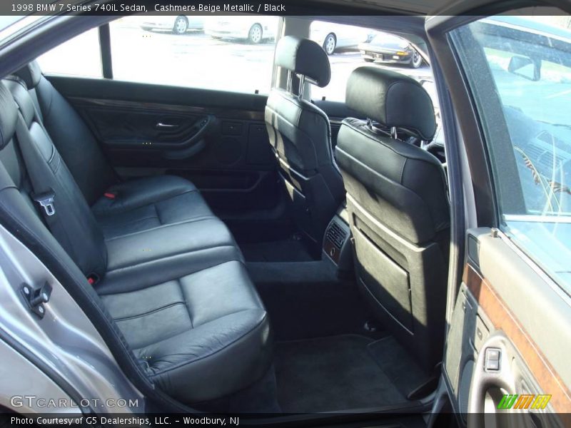 Cashmere Beige Metallic / Black 1998 BMW 7 Series 740iL Sedan