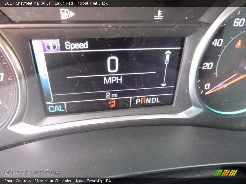 Cajun Red Tintcoat / Jet Black 2017 Chevrolet Malibu LT