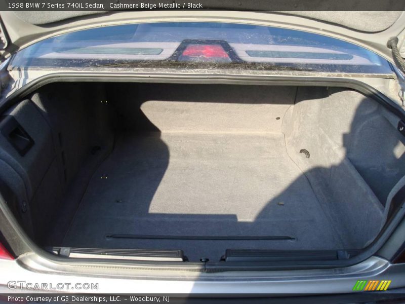 Cashmere Beige Metallic / Black 1998 BMW 7 Series 740iL Sedan