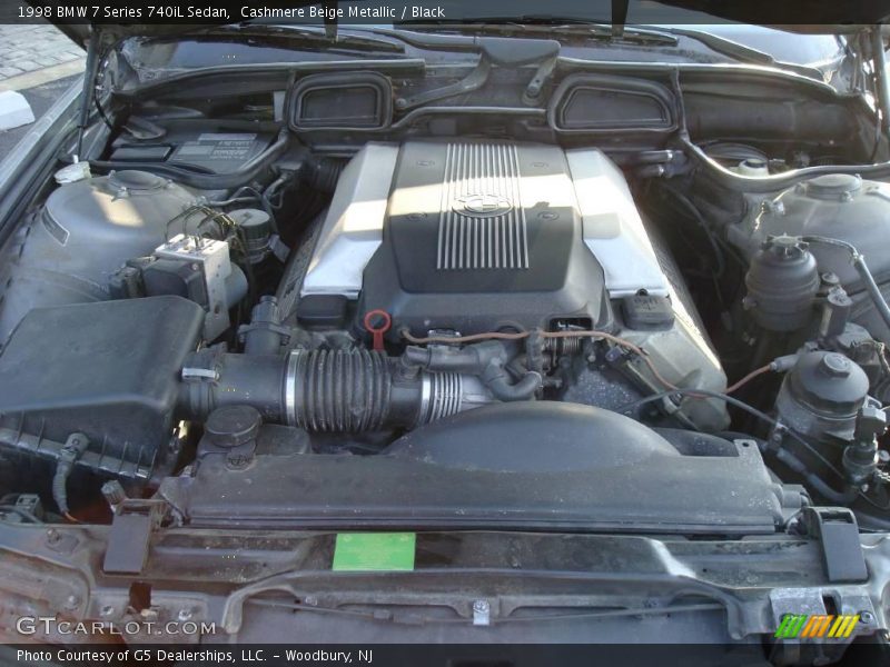 Cashmere Beige Metallic / Black 1998 BMW 7 Series 740iL Sedan