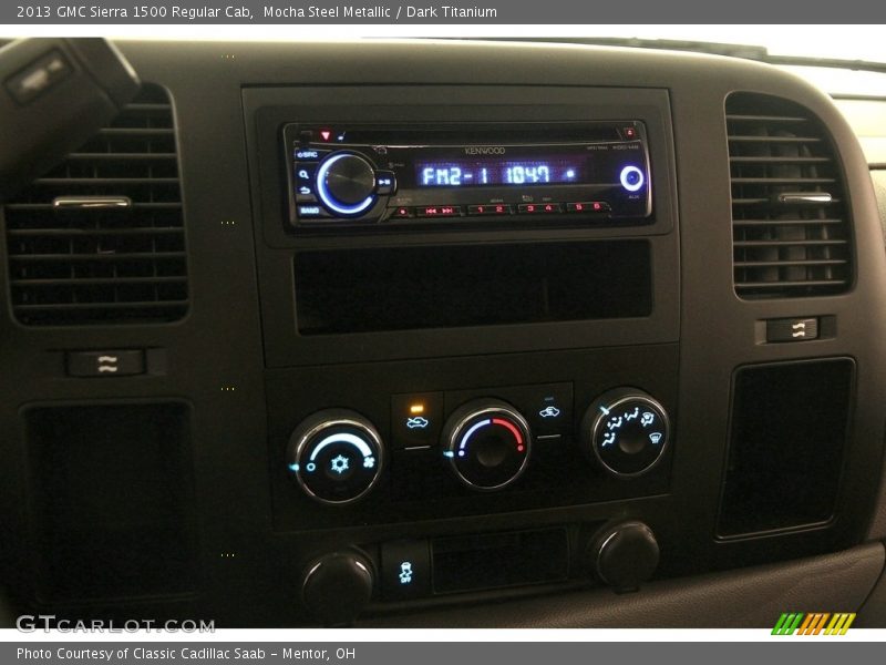 Mocha Steel Metallic / Dark Titanium 2013 GMC Sierra 1500 Regular Cab