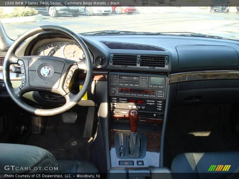 Cashmere Beige Metallic / Black 1998 BMW 7 Series 740iL Sedan
