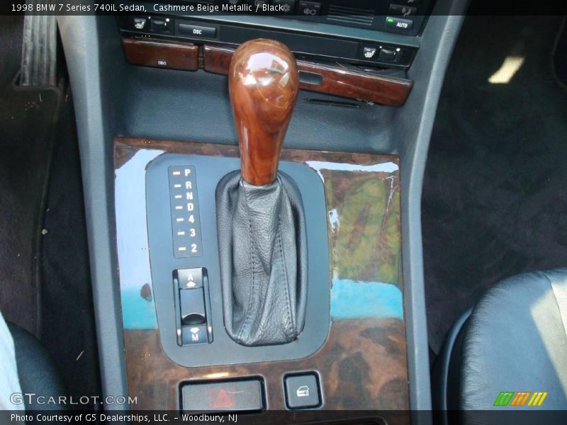 Cashmere Beige Metallic / Black 1998 BMW 7 Series 740iL Sedan