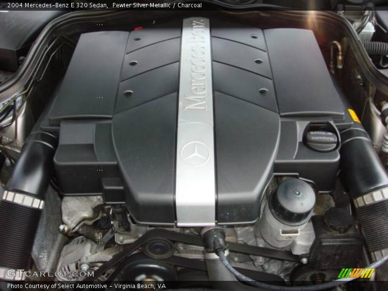 Pewter Silver Metallic / Charcoal 2004 Mercedes-Benz E 320 Sedan