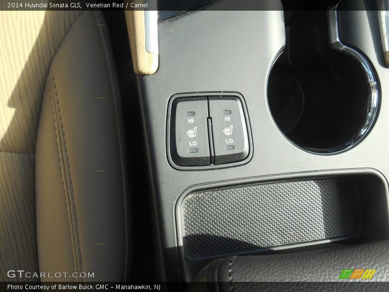 Venetian Red / Camel 2014 Hyundai Sonata GLS