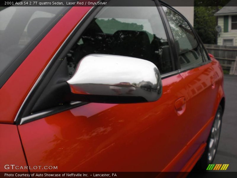 Laser Red / Onyx/Silver 2001 Audi S4 2.7T quattro Sedan