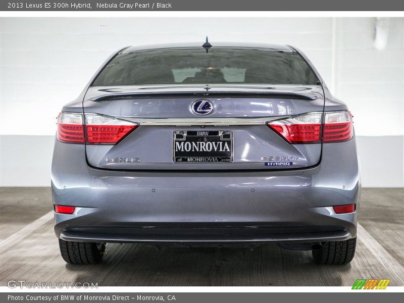 Nebula Gray Pearl / Black 2013 Lexus ES 300h Hybrid