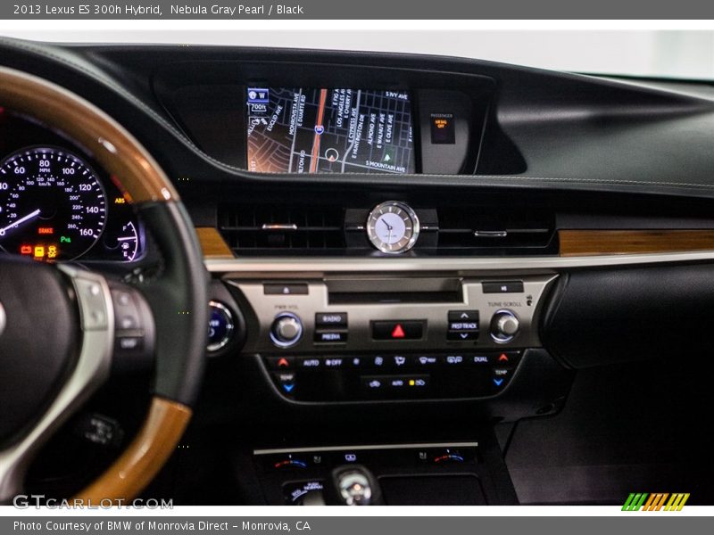 Nebula Gray Pearl / Black 2013 Lexus ES 300h Hybrid