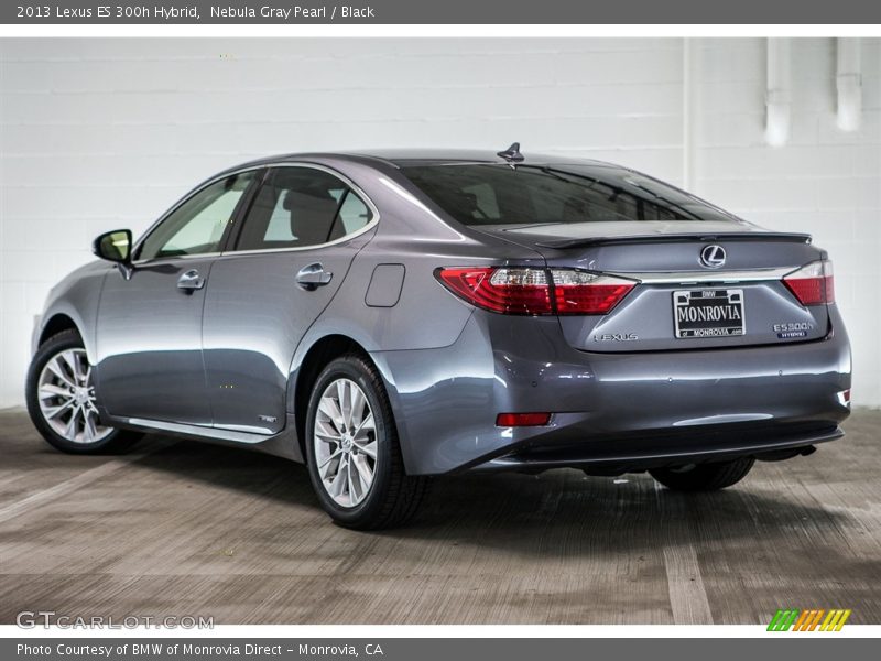 Nebula Gray Pearl / Black 2013 Lexus ES 300h Hybrid