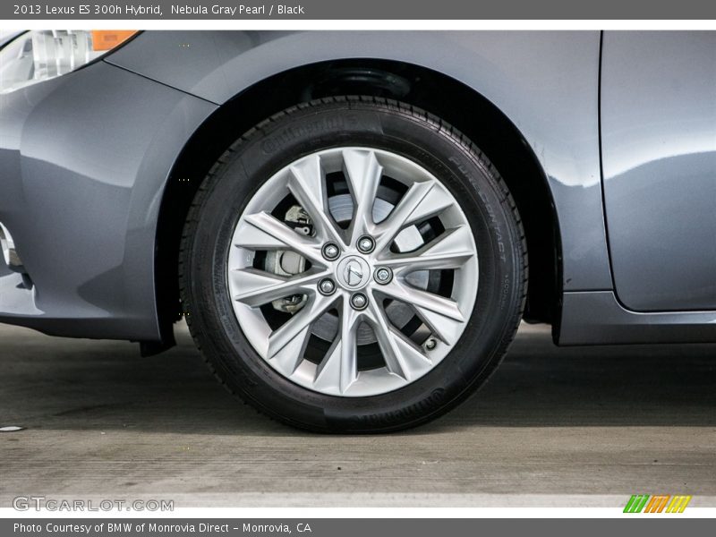 Nebula Gray Pearl / Black 2013 Lexus ES 300h Hybrid