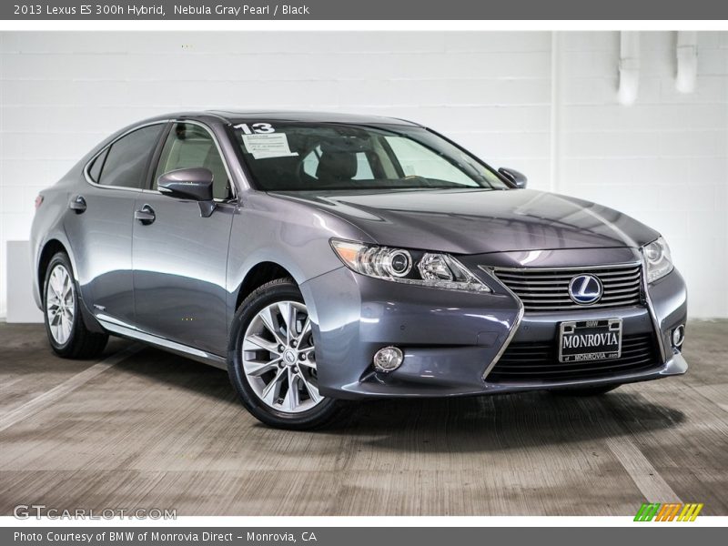 Nebula Gray Pearl / Black 2013 Lexus ES 300h Hybrid