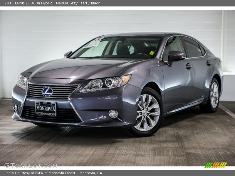 Nebula Gray Pearl / Black 2013 Lexus ES 300h Hybrid