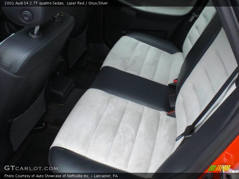 Laser Red / Onyx/Silver 2001 Audi S4 2.7T quattro Sedan