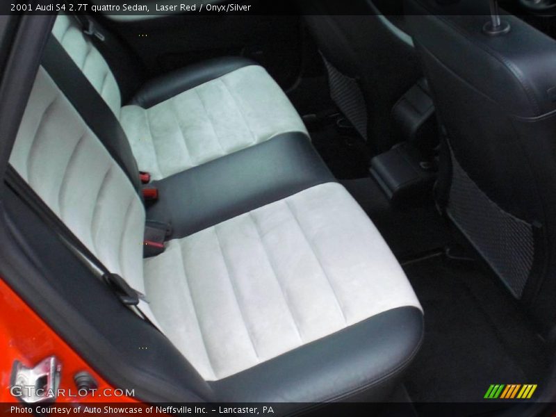 Laser Red / Onyx/Silver 2001 Audi S4 2.7T quattro Sedan
