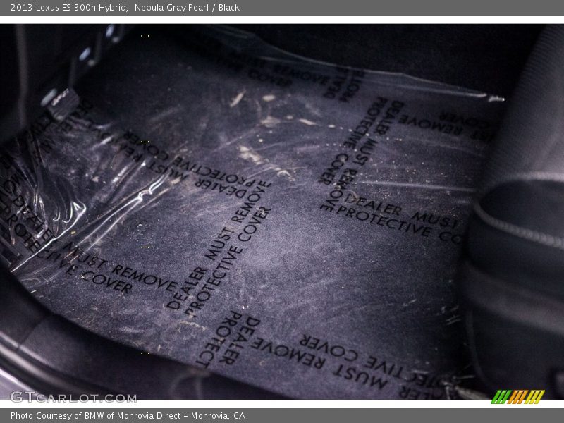Nebula Gray Pearl / Black 2013 Lexus ES 300h Hybrid