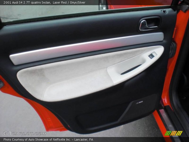 Laser Red / Onyx/Silver 2001 Audi S4 2.7T quattro Sedan