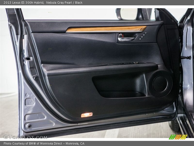 Nebula Gray Pearl / Black 2013 Lexus ES 300h Hybrid