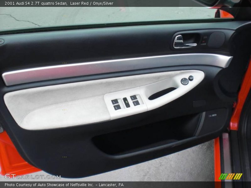 Laser Red / Onyx/Silver 2001 Audi S4 2.7T quattro Sedan