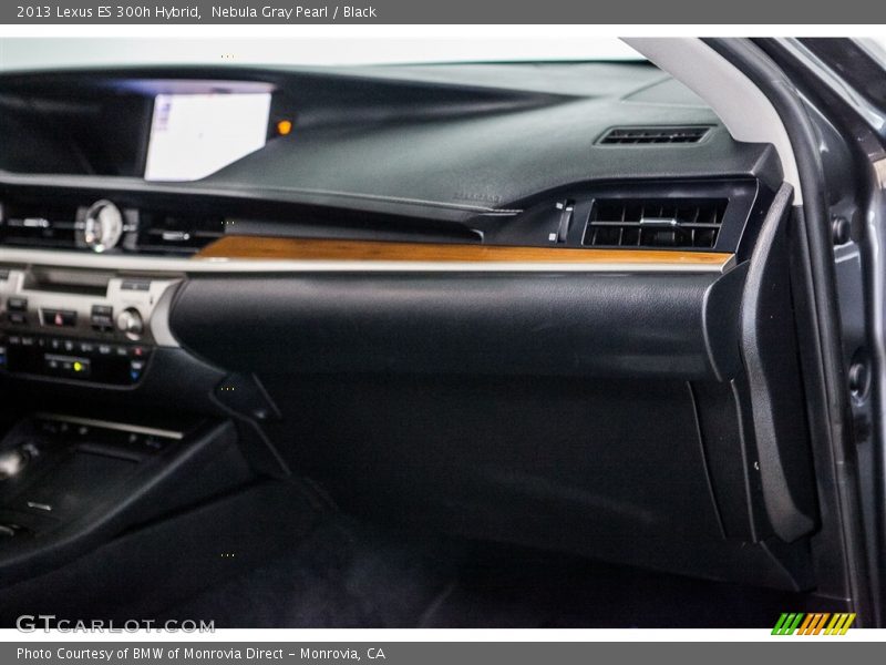 Nebula Gray Pearl / Black 2013 Lexus ES 300h Hybrid