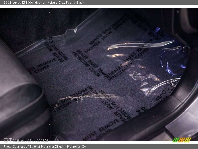 Nebula Gray Pearl / Black 2013 Lexus ES 300h Hybrid