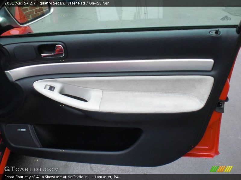 Laser Red / Onyx/Silver 2001 Audi S4 2.7T quattro Sedan
