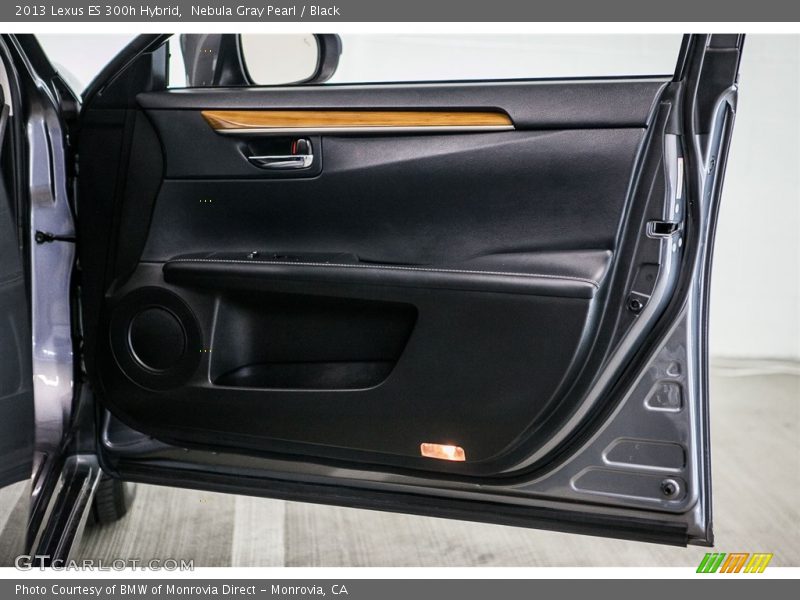 Nebula Gray Pearl / Black 2013 Lexus ES 300h Hybrid