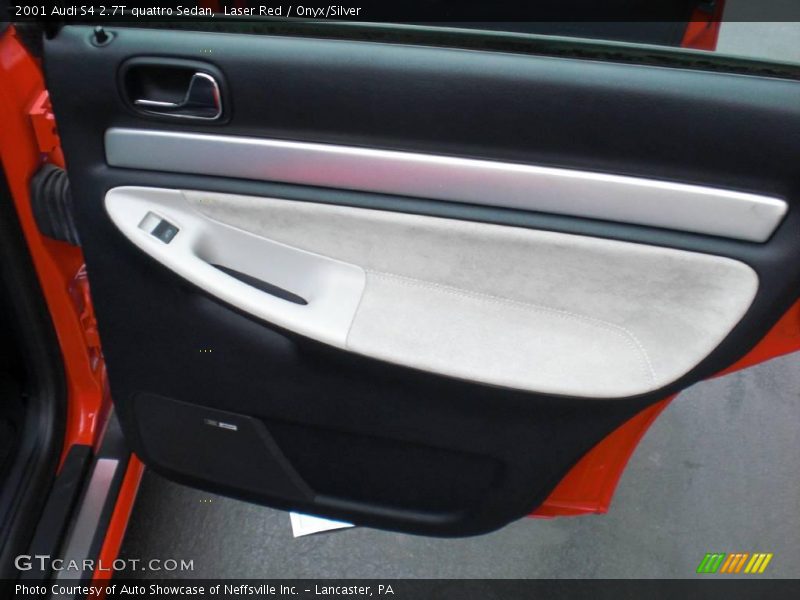 Laser Red / Onyx/Silver 2001 Audi S4 2.7T quattro Sedan