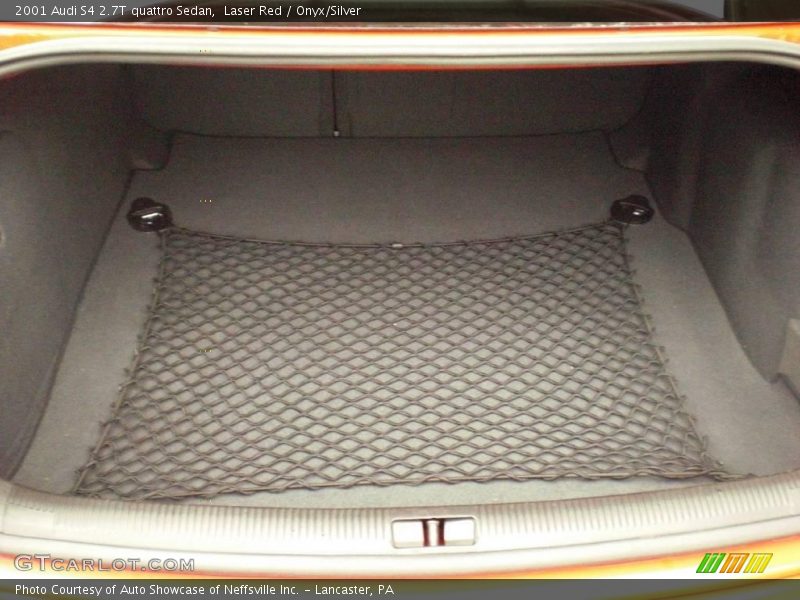 Laser Red / Onyx/Silver 2001 Audi S4 2.7T quattro Sedan