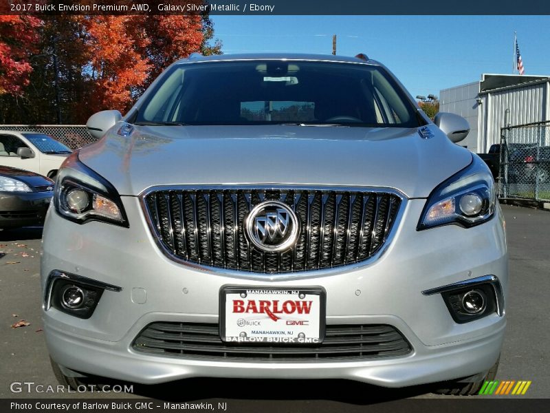Galaxy Silver Metallic / Ebony 2017 Buick Envision Premium AWD