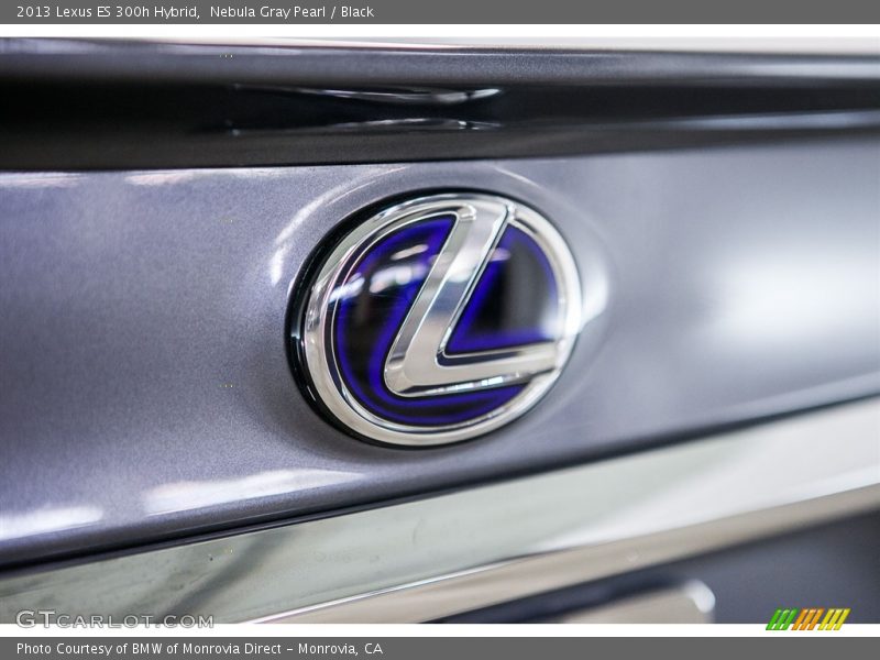 Nebula Gray Pearl / Black 2013 Lexus ES 300h Hybrid