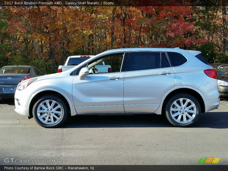 Galaxy Silver Metallic / Ebony 2017 Buick Envision Premium AWD