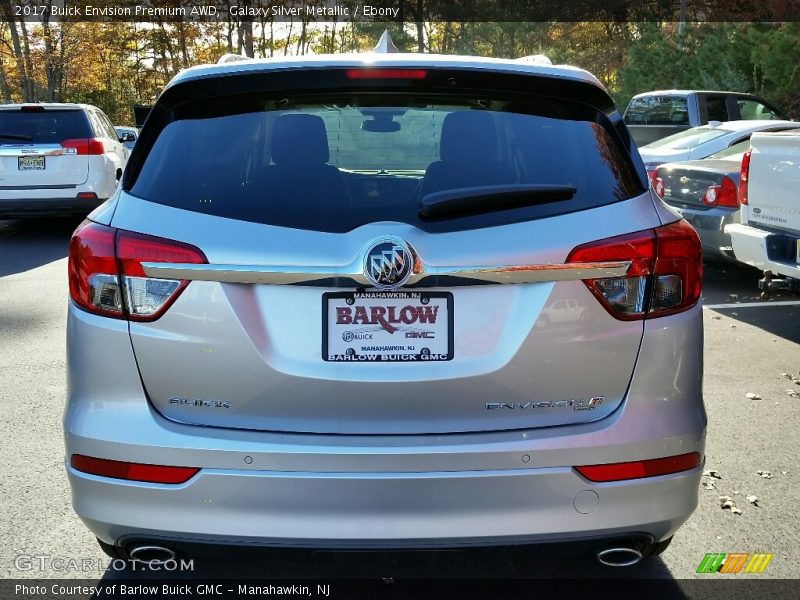 Galaxy Silver Metallic / Ebony 2017 Buick Envision Premium AWD