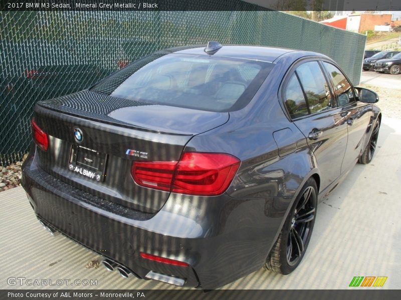 Mineral Grey Metallic / Black 2017 BMW M3 Sedan