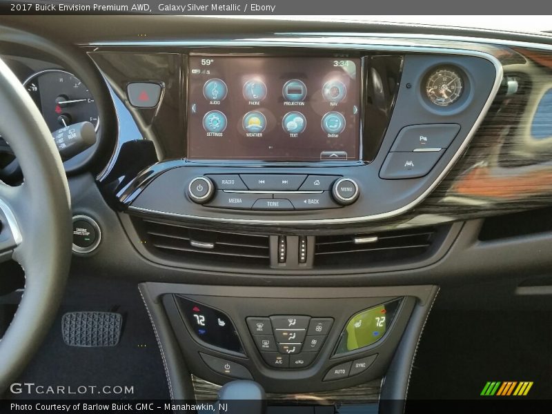 Galaxy Silver Metallic / Ebony 2017 Buick Envision Premium AWD