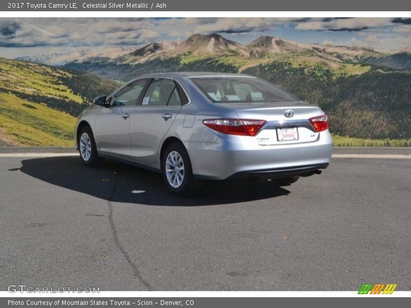 Celestial Silver Metallic / Ash 2017 Toyota Camry LE