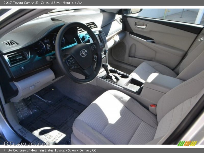 Celestial Silver Metallic / Ash 2017 Toyota Camry LE