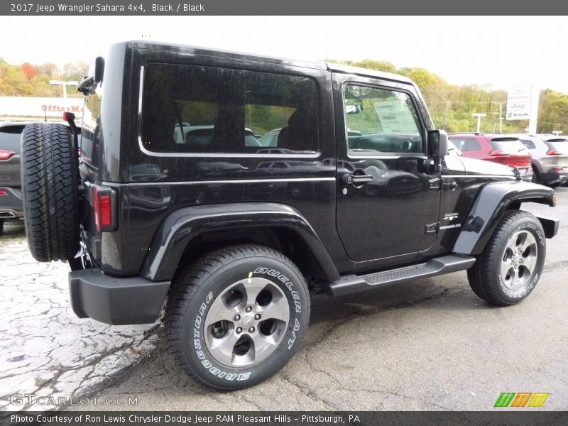 Black / Black 2017 Jeep Wrangler Sahara 4x4