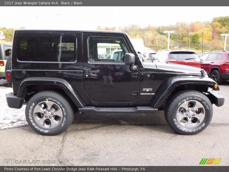 Black / Black 2017 Jeep Wrangler Sahara 4x4