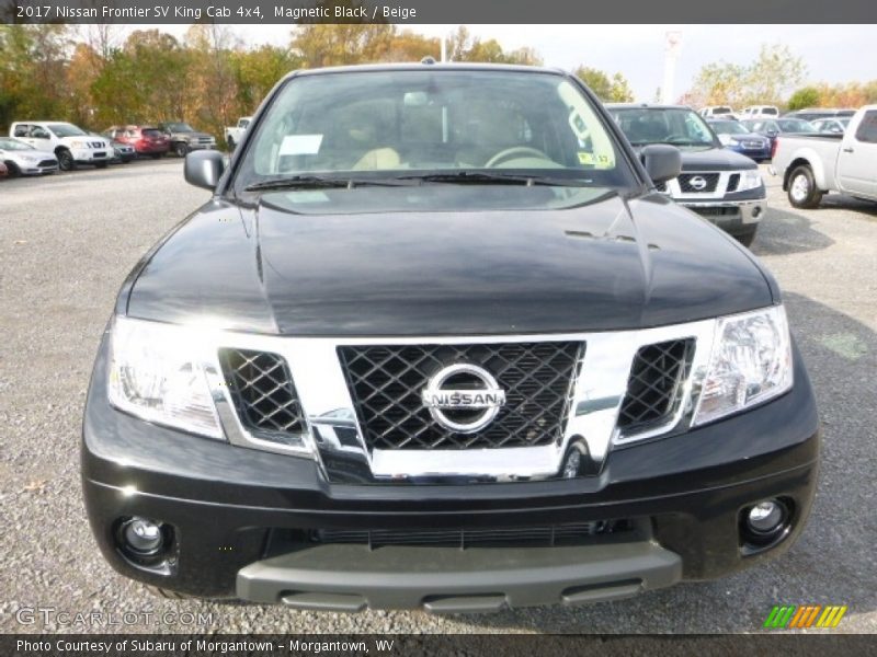 Magnetic Black / Beige 2017 Nissan Frontier SV King Cab 4x4