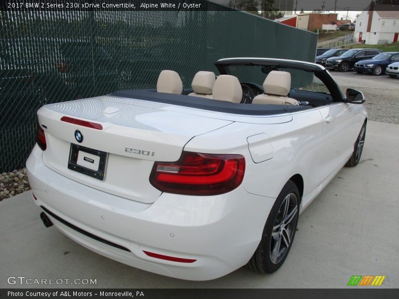 Alpine White / Oyster 2017 BMW 2 Series 230i xDrive Convertible