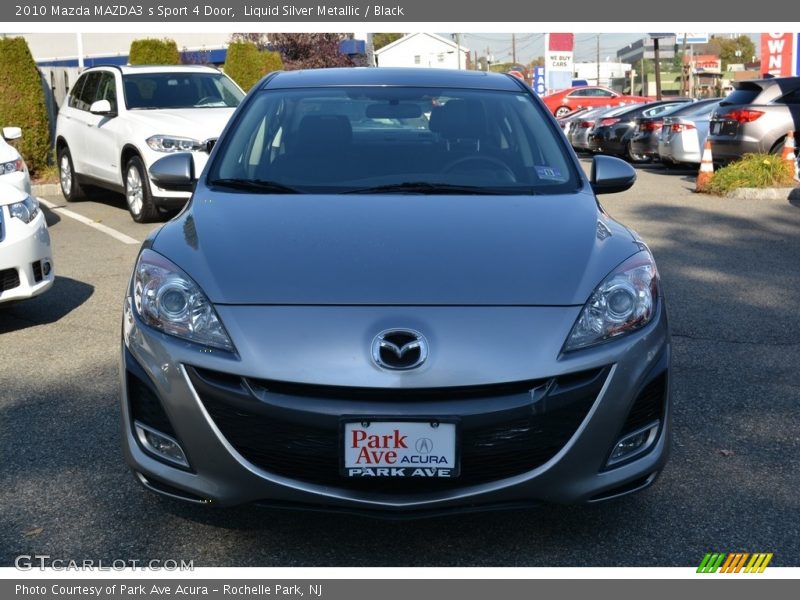 Liquid Silver Metallic / Black 2010 Mazda MAZDA3 s Sport 4 Door