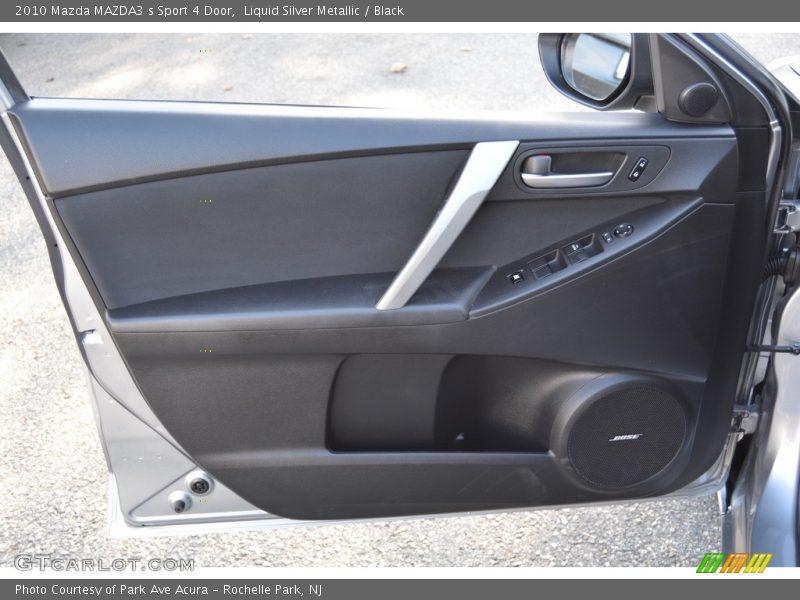 Liquid Silver Metallic / Black 2010 Mazda MAZDA3 s Sport 4 Door